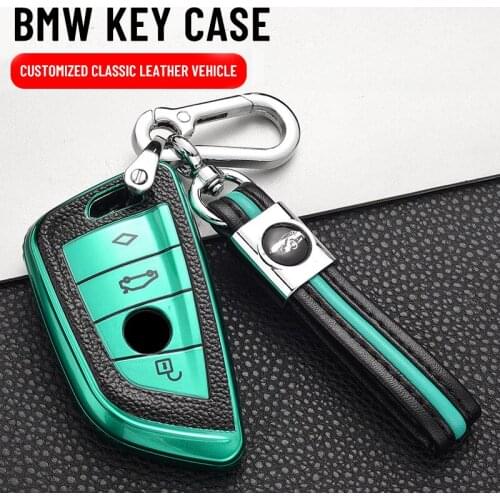 Anti-wear Soft TPU Car Key Case Cover Shell Protector For BMW X5 F15 X6 F16 G30 7 Series G11 X1 F48 F39 Accessories Car Styling