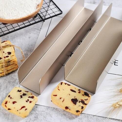 New U-Shaped French Bread Baking Mold Creative Carbon Steel French Toast Mold Biscuits Shaper Cake Baking Tools Cookies Mould