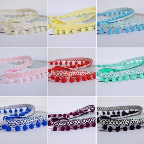 New Ball lace National Embroidery Ribbon DIY Material Accessories For Clothing Shoes And Hats Decoration With Curtain Lace