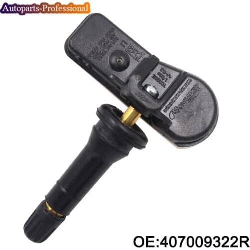 New Car TPMS Tire Pressure Sensor For Dacia Duster Lodgy Sandero Renault Kangoo Clio Captur Smart 407009322R