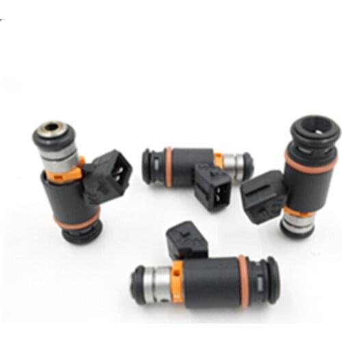 One year warranty 4pcs for VW Volkswagen AFP VR6 2.8 AES Euro Van Golf Jetta IWP022 Fuel Injector 805000348303 021906031D