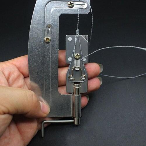 Fast Hook Semi Automatic Machine Fishing Accessories Manually Tool Semi Automatic Hook Portable Hooking Device Quick Tie Hook