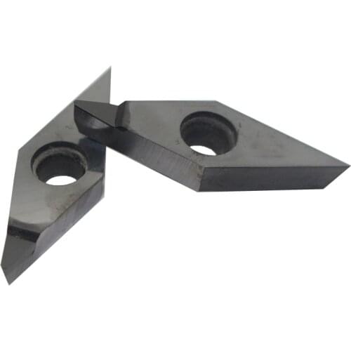 VBGT160404 1PC Turning carbide inserts CNC lathe tool PCD Diamond Turning Inserts vbgt160404 turning tools blade