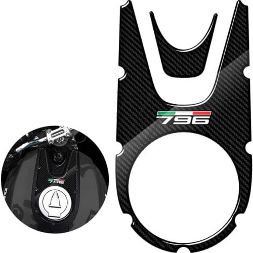 3D Carbon-look Motorcycle Gas Tank Pad Protector Case Fuel tank cap sticker for Ducati Monster 796 2008-2014 2009 2010 2012 2013