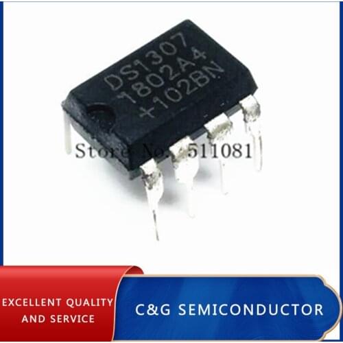 10PCS DS1307 DIP-8 1307 DIP8