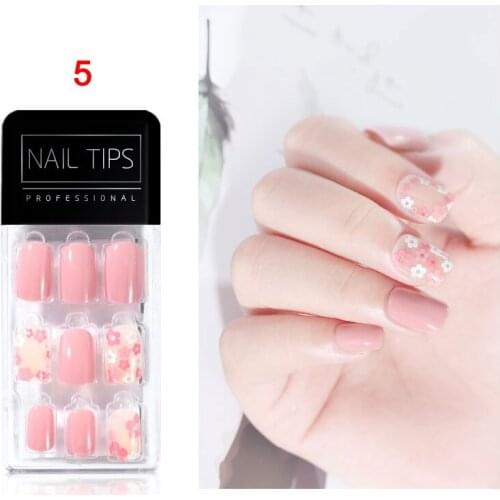 2019 30-piece Nail Sticker Soft and Long-lasting Detachable High-quality Armor