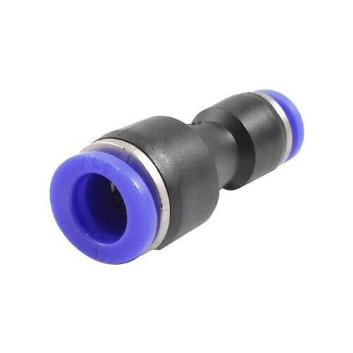 5 Pcs 10mm to 6mm Push in Quick One Touch Straight Fittings