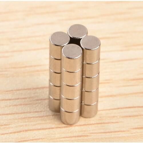Big Promation High Quality 20pcs N40 D4x4mm Neodymium Magnets Rare Earth Strong African Swiss Voile Lace High Quality