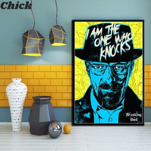Breaking Bad Classic TV Series Shows Poster And Prints Canvas Painting Pictures On The Wall Classic Decorative Home Decor Obrazy