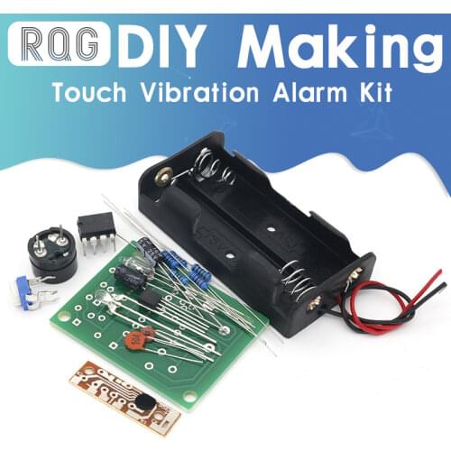 Touch vibration alarm kit electronic making maker DIY electronic training kit teaching kit, student laboratory