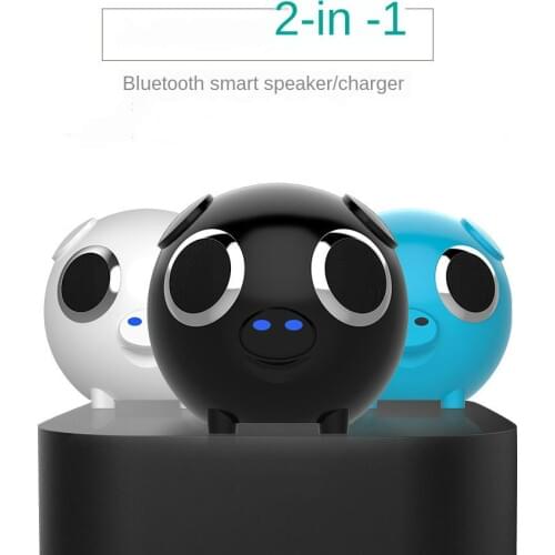 Creative Piggy Wireless Bluetooth Speaker Portable Card Multifunctional Audio, Bluetooth Wireless Speaker
