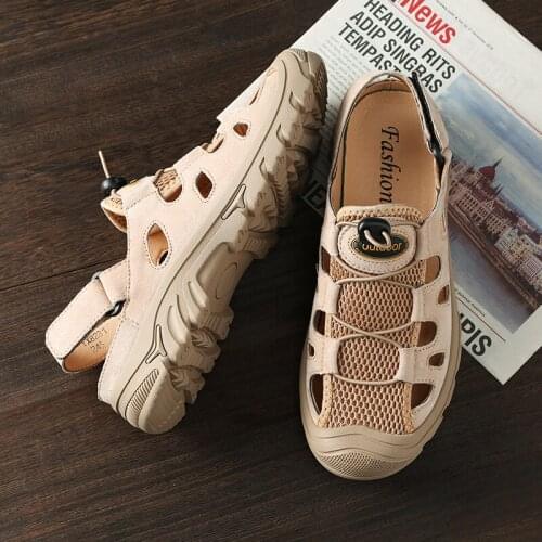 Samool 44 hollow lightweight plage casual roman mens walking for luxury trekking sports homens sandals mountain big summer geta