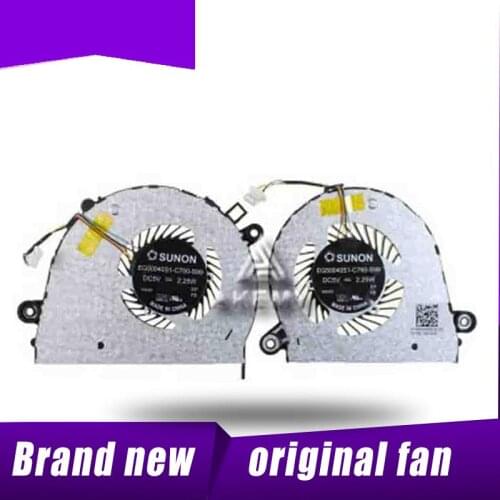 New original CPU GPU COOLING FAN For Lenovo YOGA 710 710-14 710-15 710-14isk 710-15IKB FAN COOLER FHJC DC28000HYF0 AT1JI0020F0