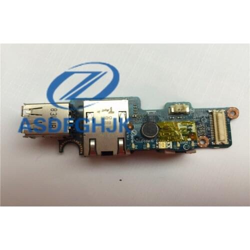 Original LS-3302P for Dell Latitude D620 D630 USB / jack / LAN board LS-3301P LS-3303P