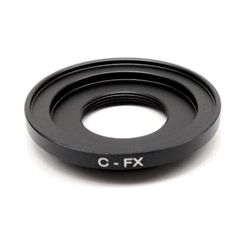 C-FX C Mount Lens Adapter Ring For Fuji X-A2 X-A1 X-T1 X-T2 X-T10 X-E1 X-E2 X-1M X-Pro1 X-Pro2