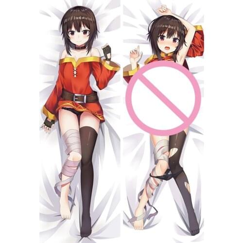 KonoSuba Anime Characters Aqua & Megumin Dakimakura Kono Subarashii Sekai ni Shukufuku wo! body Pillow case cover