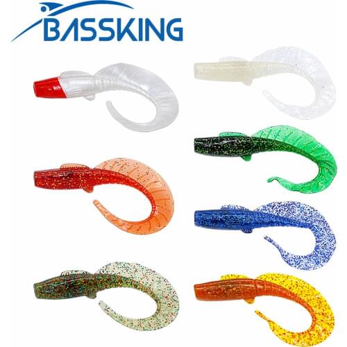 TAF 4Pcs Soft Baits 12cm 13g Quality Silicone Soft Fishing Lure 7 Colors Isca Artificial Wobblers Worm Carp Fishing Swimbait