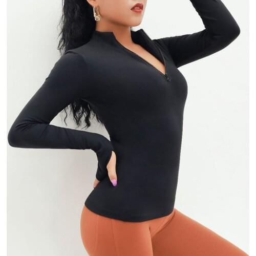Long Sleeve Yoga Shirts Sport Top Fitness Yoga Top Gym Top Sports Wear For Women Push Up Running Full Sleeve Clothes