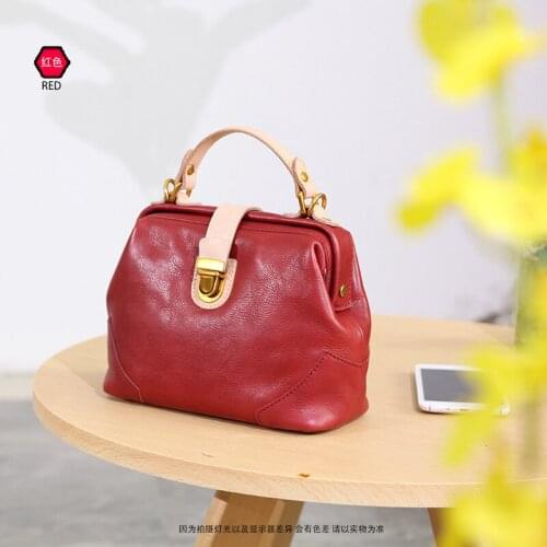 2021 New Handle Bag Exquisite Women Large Capacity Commuter Bag High Quality Leather Fashion Doctor Bag For Women