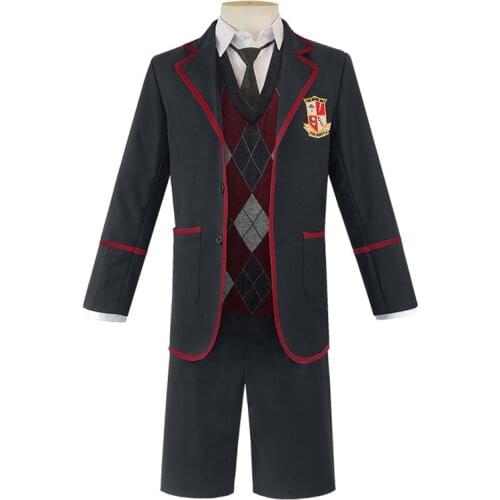 The Umbrella Academy Cosplay Costumes Men And Women Cos Clothing School Uniforms Halloween Costumes