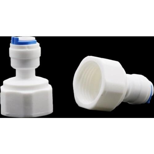 1/2" Female Thread to 6mm Slip-Lock Quick Connector Garden Irrigation Watering Pipe Fittings Pump Connectors 10 Pcs