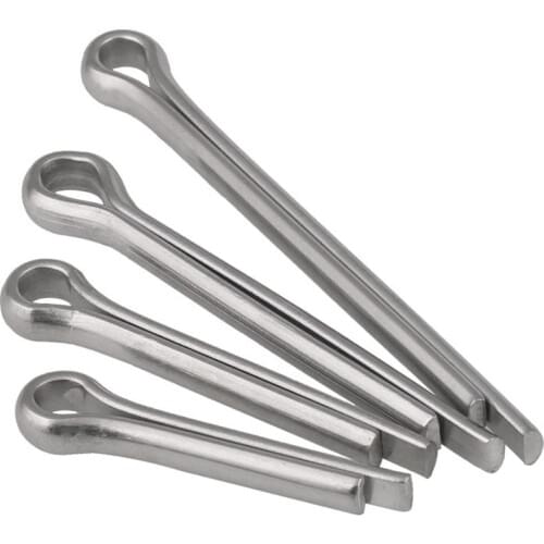 10/20/50pcs M1 M1.5 M2 M2.5 M3 M4 304 Stainless Steel Cotter/Hairpin Pins U-shaped Pin