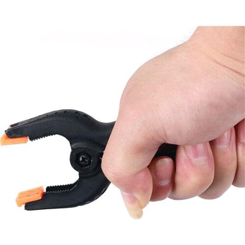 2/3/4 Inches Woodworking Spring Clamps Plastic Nylon Clamps For Woodworking Spring Clip Photo Studio