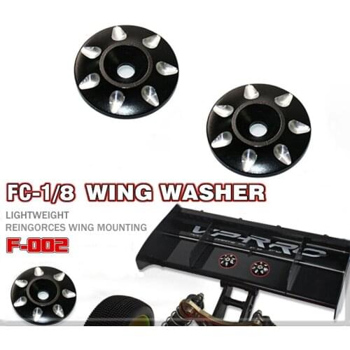 5pairs 1/8 off-road truck sports car universal rear wing gasket stabilizer fixed