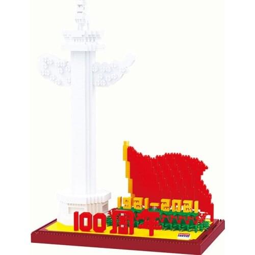 Balody Diamond Particles Creative DIY Toy ornamental columns erected in front of palaces Building Blocks Toys for Children Gifts