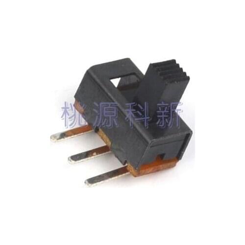 Free Shipping 10PCS/LOT SS12F21 SS-12F21 toggle 1P2T single row 2 file 3Ppin vertical horizontal handle lever