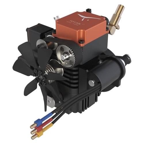 TOYAN Tuoyang engine, RC engine FS-S100GA four-stroke gasoline model engine, displacement 3.5cc speed 2200-10500rpm