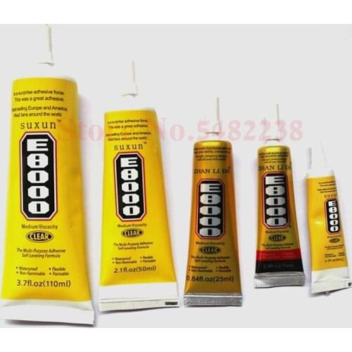 E8000 Glue Multi Function Touch Screen Cell Phone Repair Adhesive Jewelery Epoxy Resin Diy Jewelry Crafts Glass 15ml 50ml 110ml