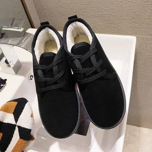 2021 New Winter Womens Warm Snow Boots Sheepskin Inner Lining Comfortable Soft Womens Snow Boots Leather Boots