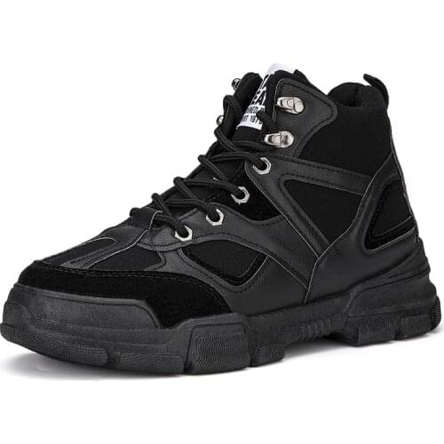 2021 Spring and Autumn New High Quality Boots Male Casual Motorcycle Ankle Boots Men Tooling Shoe Man Fashion Mens Martin Boots