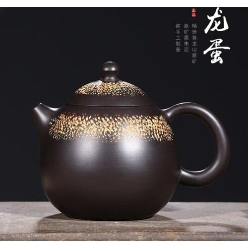 Sand tea set undressed ore black mud painting the labor king town learn a undertakes all hand pot wholesale and custom