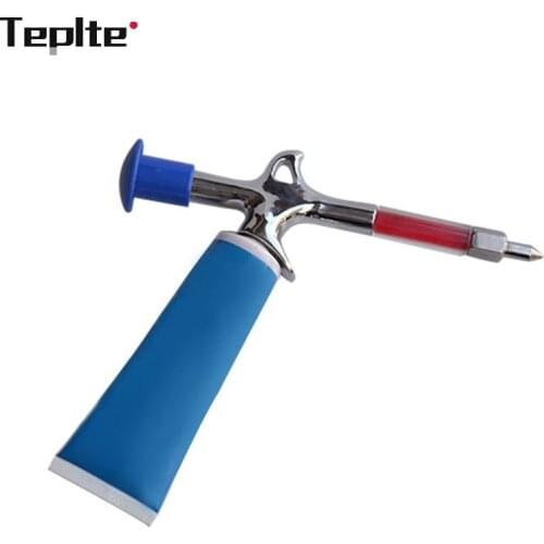 Cycling Aluminum Alloy Gun Grease Mini Nozzle Syringe Bike Accessories Upkeep Chain Injector Cycling Supplies Lubrication