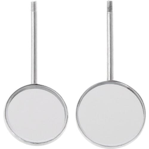 Dental Oral Care Mouth Mirror Reflector Stainless Steel Dental Equipment 4XFB