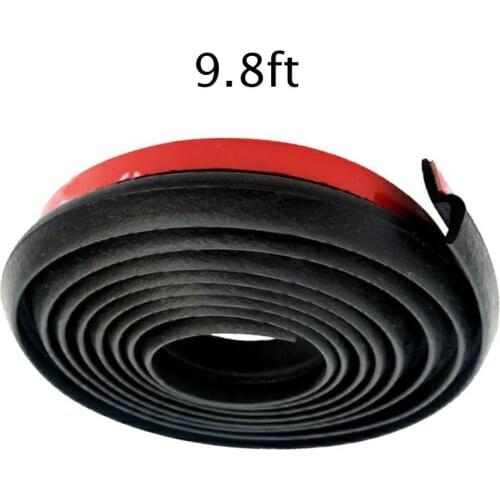 Car Door Seal Strip Rubber Noise Insulation Anti-Dust Soundproof Car Seal Strong Adhensive 2M/3M/4M Z Shape type Cleaning Tools