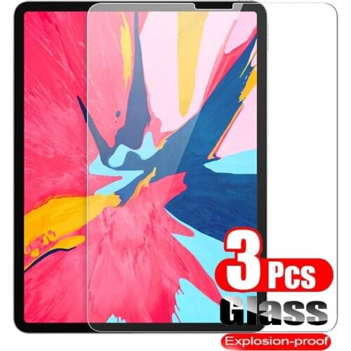 3Pcs Tempered Glass For Apple iPad Pro 11 2018 2020 2021 Screen Protector HD Protective Glass Film For iPad 11 inch Guard Glass