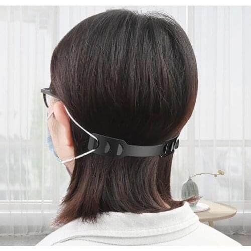 Enduring Ear Pain Adjustable Hanging Buckle Adjustable TPU Face Strap Hook Extender Adjuster for Ear Loop 5Pcs