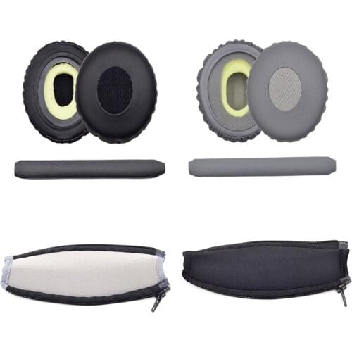 Ear Pad Cushion Cups Earpads Cover Earmuffs With Headband for Bos On-Ear OE2 OE2I Headphone