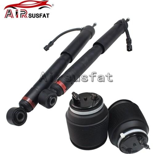 1set Rear Air Suspension Shock Absorber + Air Spring Bag For Toyato Land Cruiser Prado 120 For Lexus GX470 4808035011 4853069485