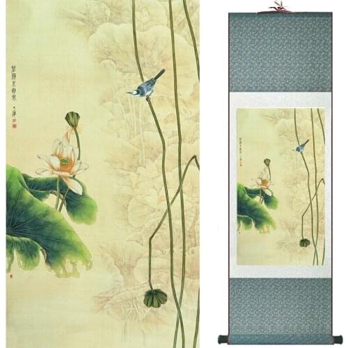 Flowers painting Chinese traditional art painting home decoration paintings20190817029