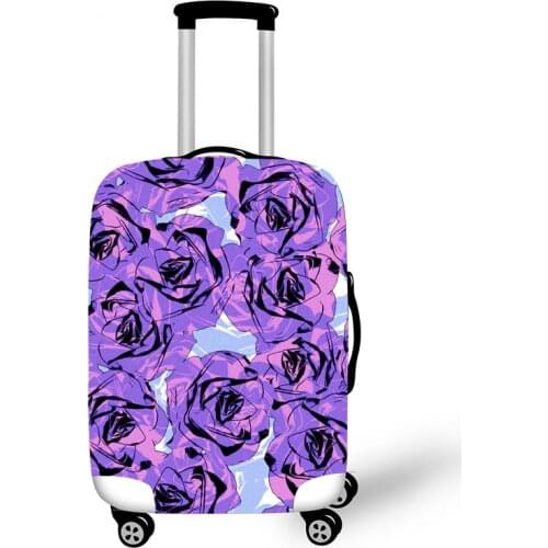 Elastic Luggage Protective Cover Case For Suitcase Protective Cover Trolley Cases Covers 3DTravel Accessories Daisy Pattern G111