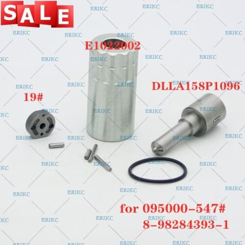 0950005473 Fuel Injector Repair Kit 5471 Nozzle DLLA158P1096 Valve Plate19# Replacement Parts for Isuzu N-Series 8-98284393-1