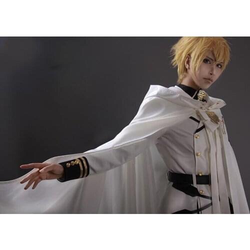 Seraph Of The End Owari No Seraph Mikaela Hyakuya Anime Cosplay Uniform Full Set Costumes Unisex Christmas New Year Carnival