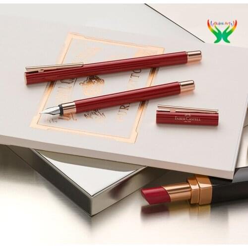 German Faber-Castell fountain pen, NeoSlim series metal fountain pen, writing instrument, fashion customization, gift set