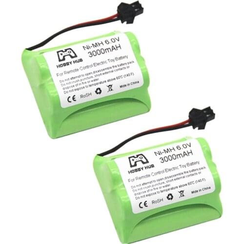 6v 3000mah NiMH Battery Charger sets For Rc Toys Cars Tanks Robots Guns Boats AA 3000mah Ni-MH 6v Rechargeable Battery Pack