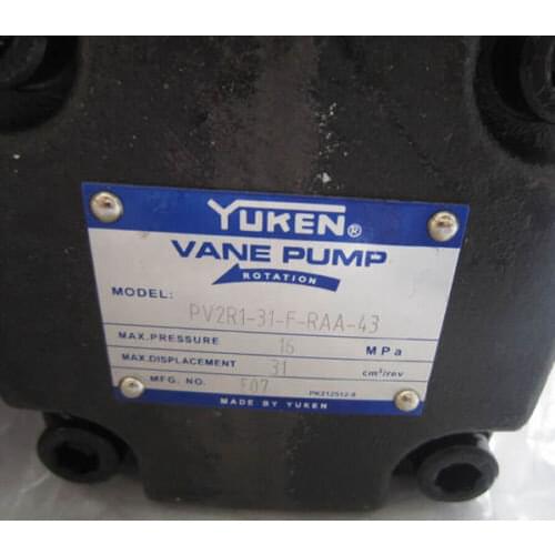 New yuken pump PV2R1-31-F-RAA-43 PV2R1-31-F-RAA-41