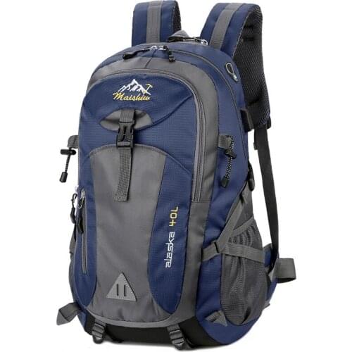 Outdoor Hiking Climbing Camping Travel Sport Bag Waterproof Large-capacity USB socket backpack for men Trekking Rucksack